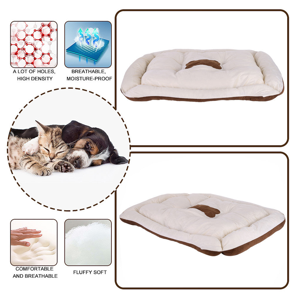 35.4\'x27.6\' Pet Bed Dog And Cats Sofa Couch Pets Cuddler Lounger Large Size