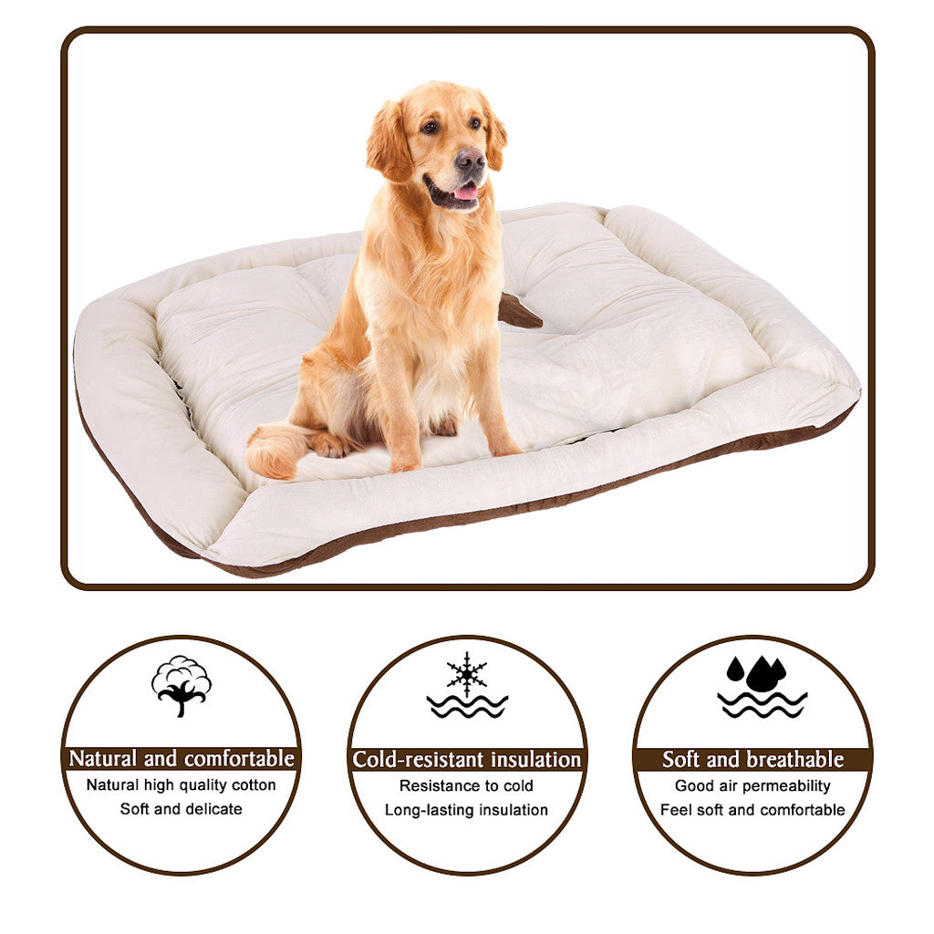 35.4\'x27.6\' Pet Bed Dog And Cats Sofa Couch Pets Cuddler Lounger Large Size