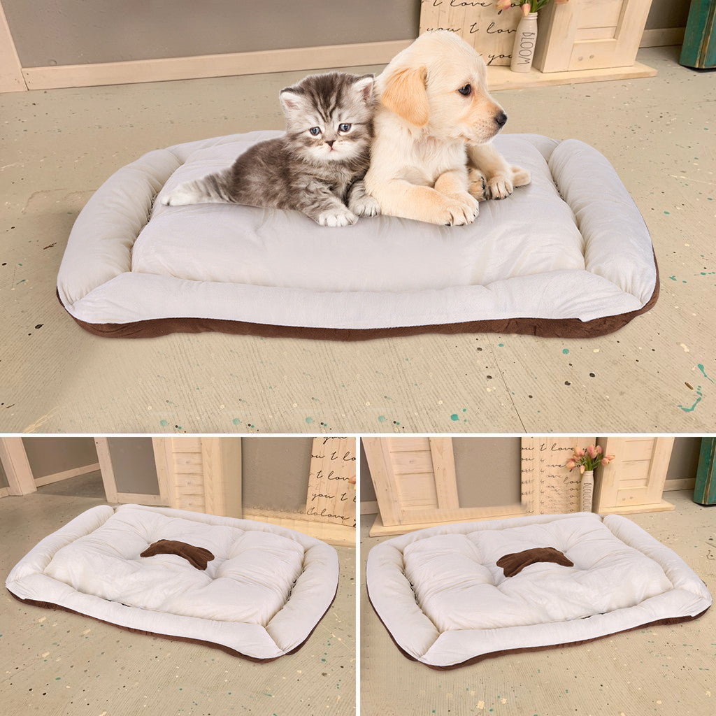 35.4\'x27.6\' Pet Bed Dog And Cats Sofa Couch Pets Cuddler Lounger Large Size