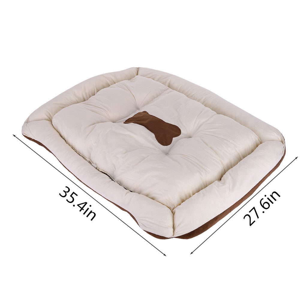 35.4\'x27.6\' Pet Bed Dog And Cats Sofa Couch Pets Cuddler Lounger Large Size